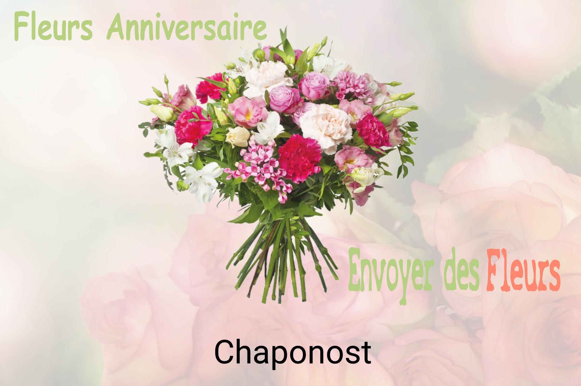 Bouquet de fleurs d’anniversaire livré à Chaponost