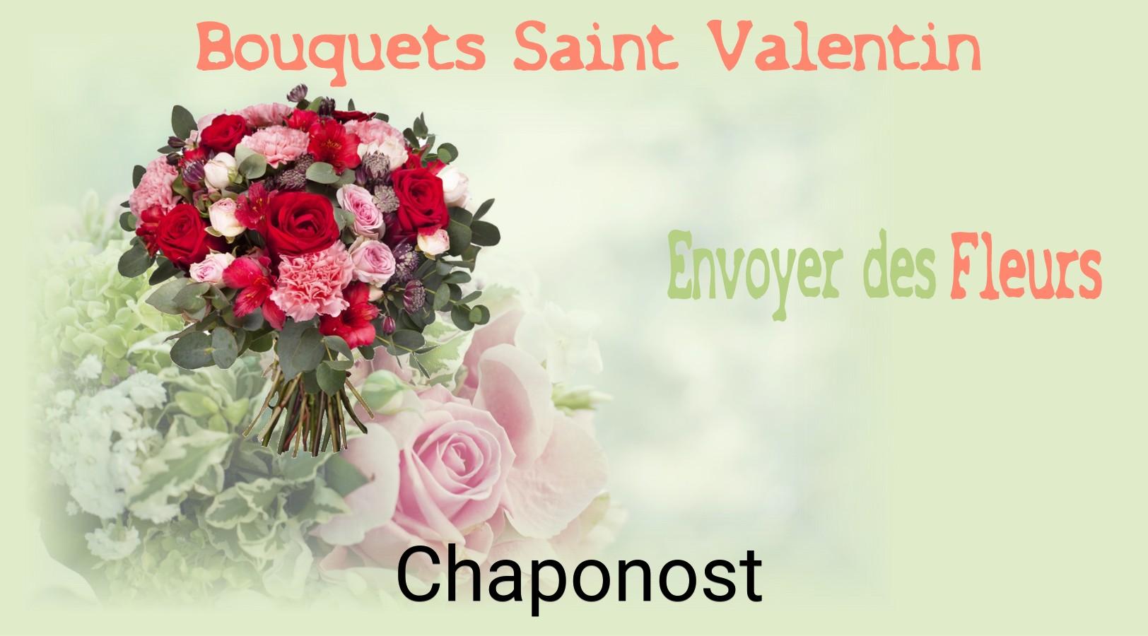 Roses de Saint-Valentin livrées à Chaponost